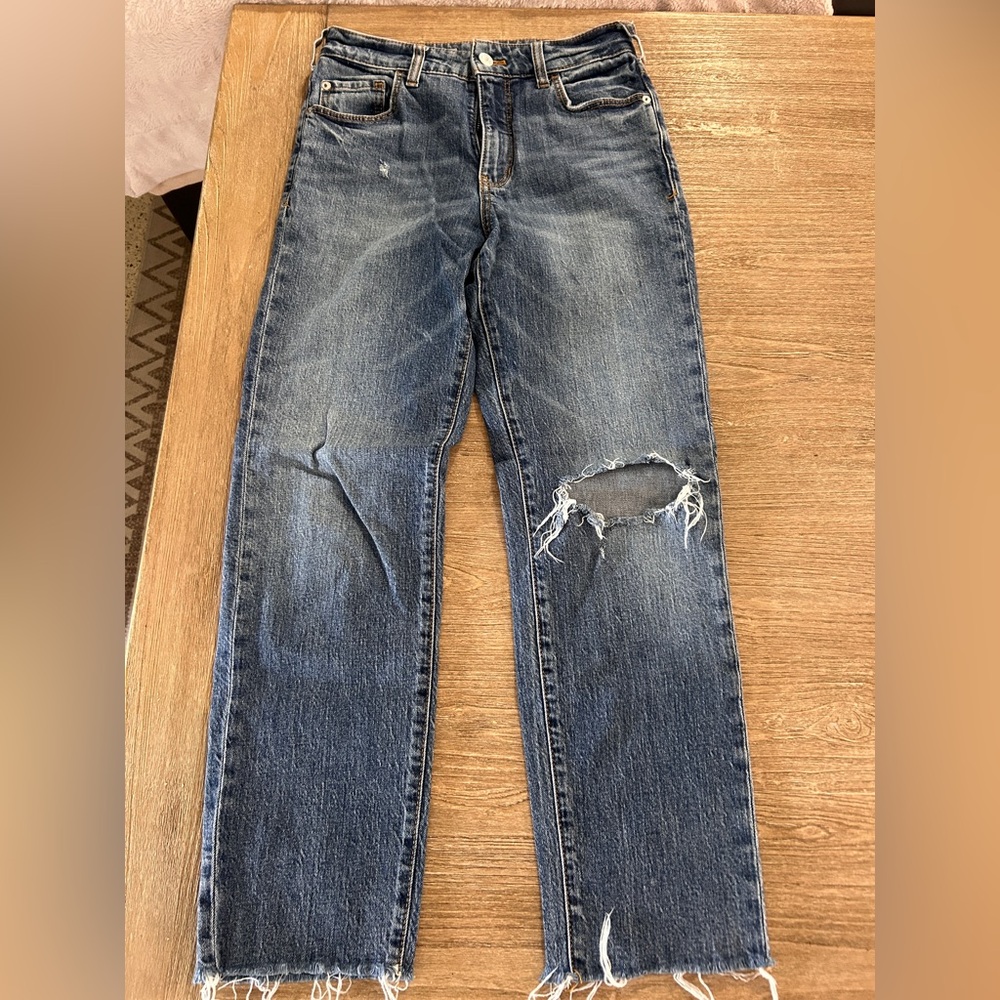 Anthropology jeans, vintage ankle straight